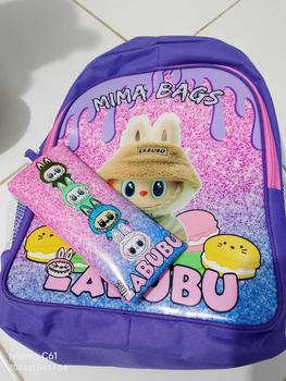 Product Review of Tas Ransel Anak Labubu/Tas Sekolah sd,tk,paud/Tas Sekolah Anak/Tas Karakter Terbaru/Tas viral Anak Motif Fashion tas labu labu anak from y**c 3