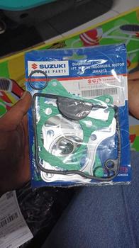 Product Review of TOP SET GASKET PERPAK BLOK+LEM THRIBOND SUZUKI SPIN 125 SKYDRIVE SKYWAVE HAYATE Motor from 🇮**⃝ ⃝**࿐ 0