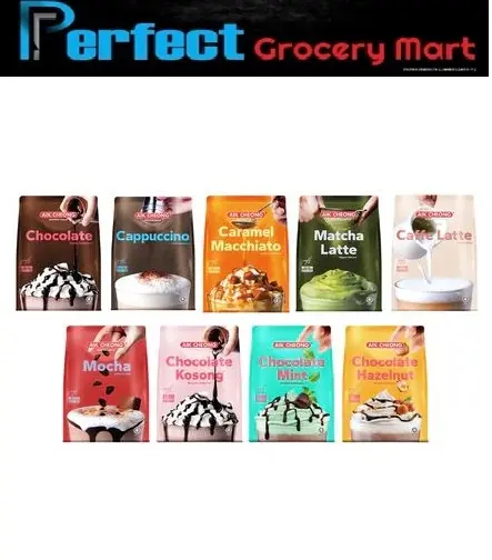 (24hour Delivery) AIK CHEONG 3 IN 1 COFFEE / CHOCOLATE /MATCHA /LATTE /TEH TARIK /CAPPUCICINO ASSORTED