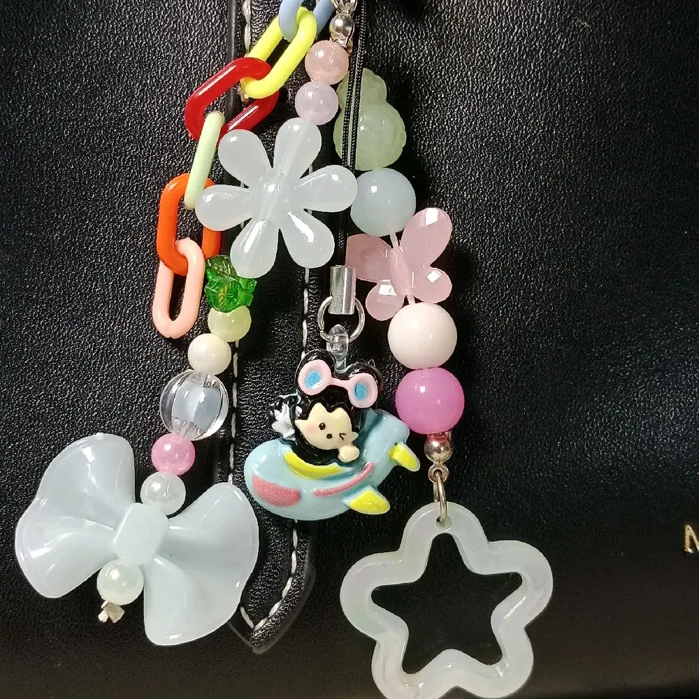 Bag charm gantungan tas kunci motif unik Aksesoris