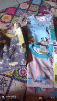 Product Review of velvet junior & libby mix S, M, L (3 setel) Bayi Balita Cewek Cowok Katun Nyaman Lembut Berpori from D**n 0