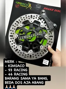 Piringan Beat Scoopy Vario Genio 260mm Khusus Lubang Baut 4 PNP Plus Breket Untuk Kaliper Standar Original Import Asli Grosir