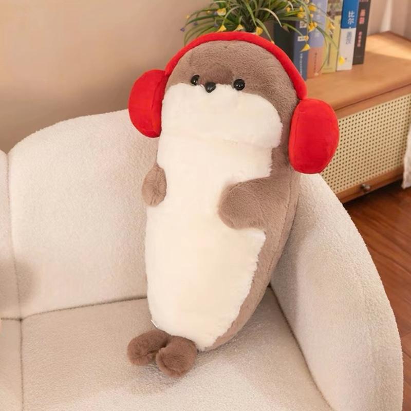 Gấu bông  Hải Cẩu Rái Cá seiz 45cm dễ thương . Gấu bông thú  nhồi bông