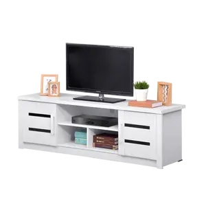 Offo Living - Rak TV Putih Minimalis Putih - Rak Tv Ukuran 50 Inch