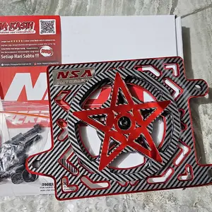 COVER RADIATOR SPINNER BINTANG VEXA TYPE CARBON VARIO STYLO PCX NMAX AEROX ADV LEXI NSA