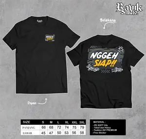 T-SHIRT RAWK NGEH SIAP FREE STICKER
