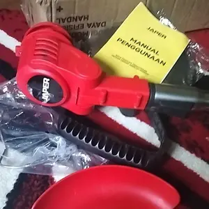 JAPER Mesin Potong Rumput Baterai Alat Pemotong Rumput Elektrik Listrik Pemangkas Portabel mesin potong