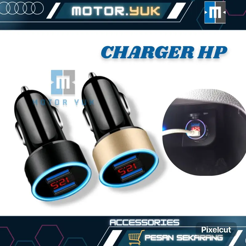 Charger hp motor nmax Fazzio aerox lexi adv pcx scoopy genio beat deluxe 2020 dll 0