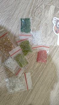 Product Review of kristal ceko bulat manik payet kristal beads ukuran 4 mm per 50 pcs crystal manik  tempel  kristal from B**u S**u A**a 0