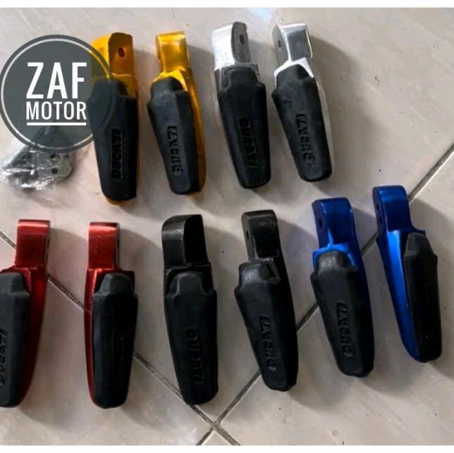 Postep barstep Footstep pijakan kaki belakang Ducati model warna Motor Karet Kendaraan 2