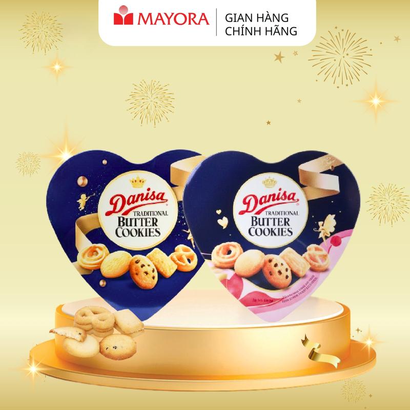 Bánh Quy Bơ Danisa Hình Trái Tim 132g