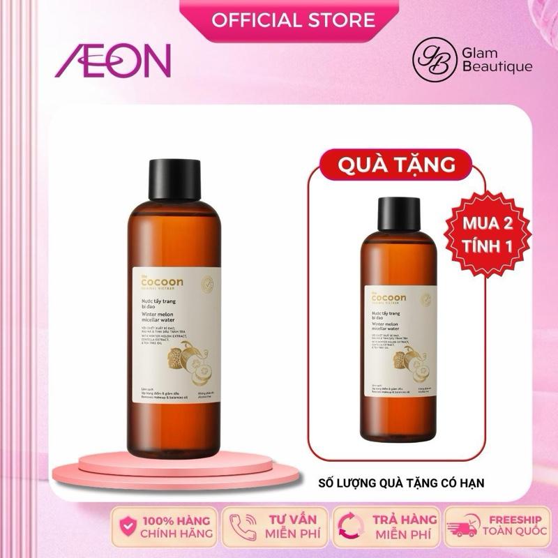 Cocoon Nước Tẩy Trang Bí Đao Winter Melon Micellar Water 500ml Glam Beautique