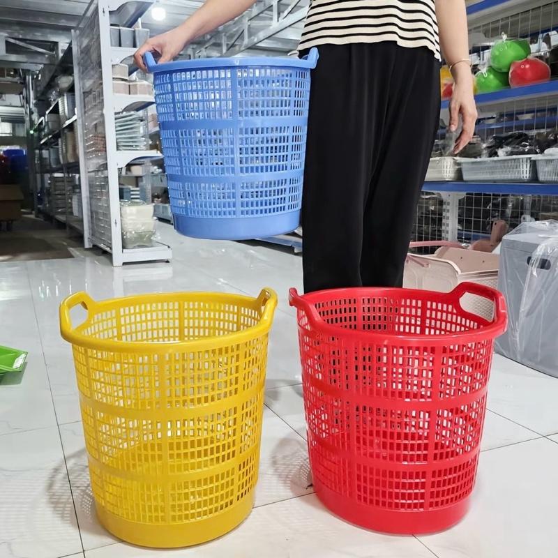 Sọt tròn to 30L GIA LONG nhựa VIỆT NHẬT - Lưới thoáng khí, đựng quần áo bẩn, đồ…