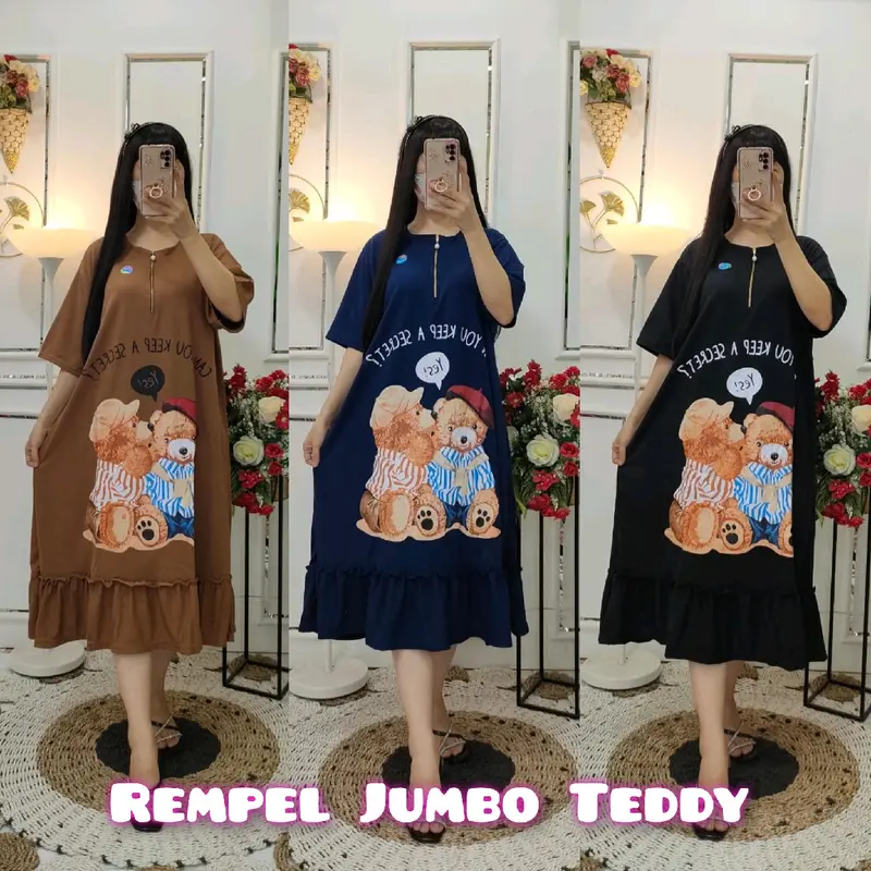 Dress Voxy Jumbo Sablon Busui 1