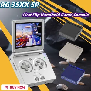 ANBERNIC RG35XXSP 3.5'' IPS Screen Retro Flip Handheld Game Console