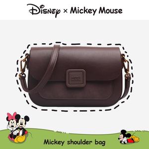 Beg Kek Coklat Hitam Mickey, Rekaan Retro dan Unik, Beg Ketiak, Untuk Wanita, Disney, [COD]