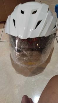 Product Review of PREMIUM HELM INK JP8 DOBEL VISOR SNI ORIGINALNYA FNK Motorcycle from H**a 0