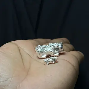 Pixui Naga gelang keberuntungan Perak silver