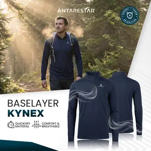 ANTARESTAR Official - Baselayer Kynex Manset Olahraga Lengan Panjang Pria Wanita Unisex Quickdry | BKX