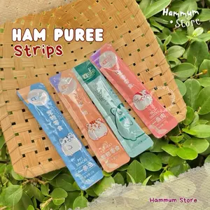 HAM PUREE STRIPS — Pasta Hamster | Snack Hamster | Bubur Hamster Cair | Makanan Hamster | Cemilan Hamster