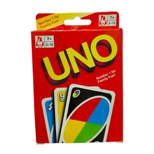 Uno Kartu Uno Number 1 for Family Fun Cocok untuk 2-10 Orang Usia 7+ Tahun