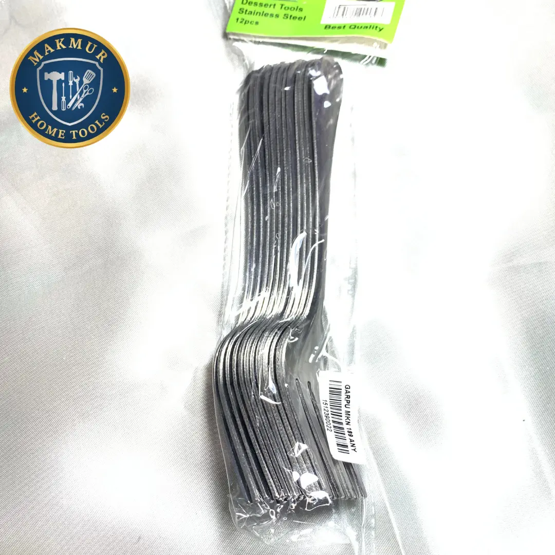 GARPU MAKAN 189 ANY - Bahan Stainless Steel 12 pcs