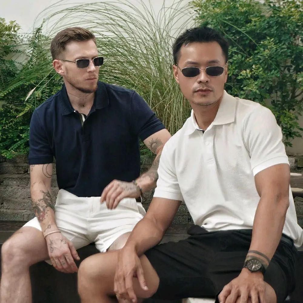 Áo Polo Pique, vải cá sấu mắt chim, Form Regular tôn dáng, OTIS STAR Luman