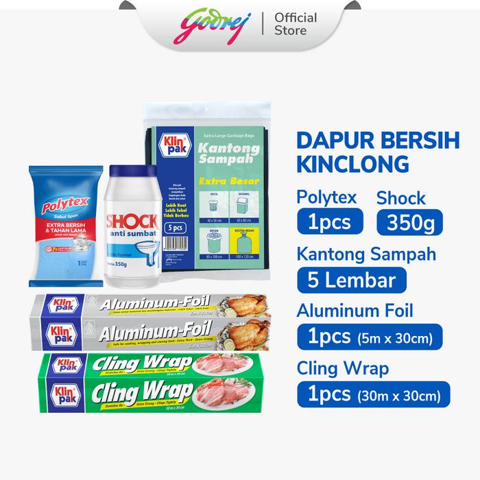 Gambar Godrej - Paket Dapur Bersih Kinclong dari godrejindonesia Kota Administrasi Jakarta Utara Tokopedia