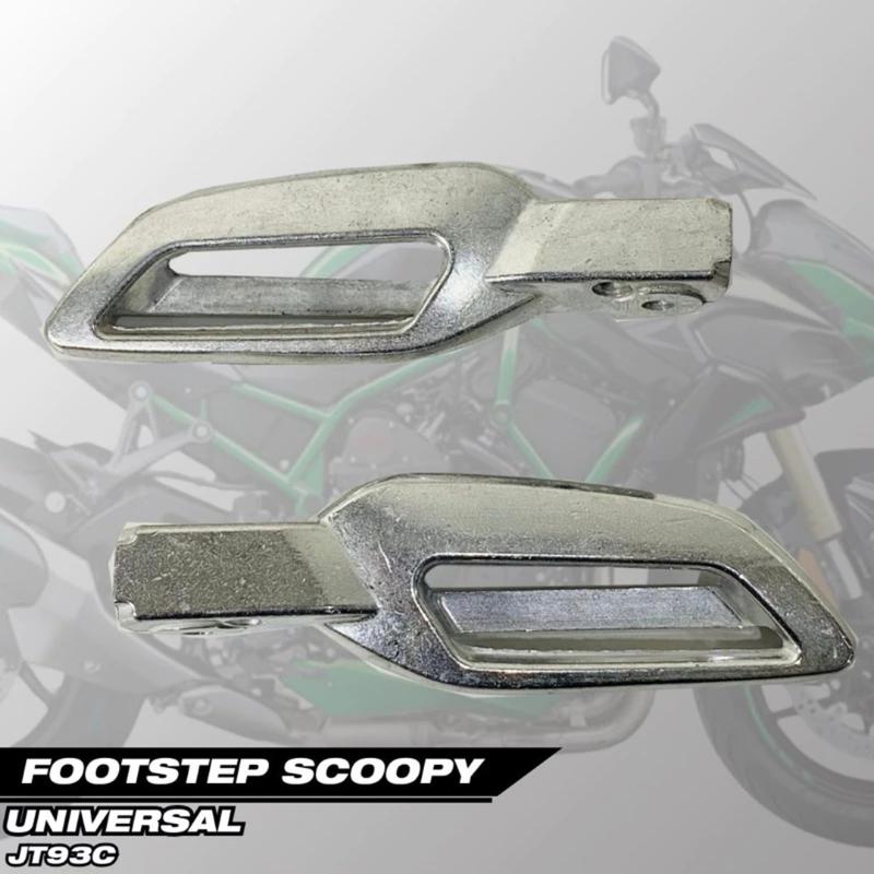 ￼Footstep Pijakan Injekan Scoopy New K2F Satu Set Sepasang Kanan Kiri PNP Vario Beat Universal Motor 2