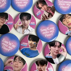 Pin Button AKTOR KOREA Cha Eunwoo Byeon Wooseok Park Jihoon Songkang etc
