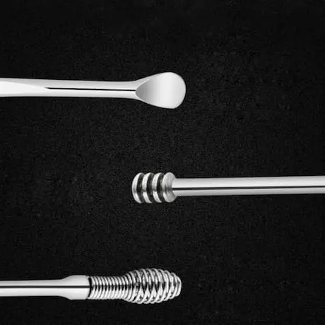 Alat Korek Telinga Pembersih Kuping STAINLESS STEEL 5 IN 1 korek kuping Box Ear 4