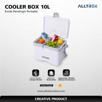 Gambar ALLTREK Cooler Box 10L Kotak Pendingin Portable Outdoor Dengan Strap - WHITE dari ALLTREK OUTDOOR GEAR Kota Administrasi Jakarta Barat 1 Tokopedia