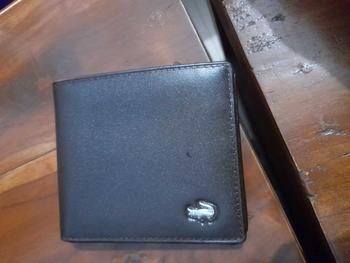 Product Review of [TR 011 PLS] Dompet 3in1 lipat terbuat dari kulit sapi asli motif polos berpori. Tersedia slot kartu dan uang Pria from a** 0