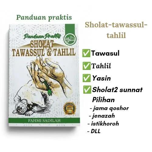 buku tawassul, tata cara solat2 sunnat pilihan(pocket book)