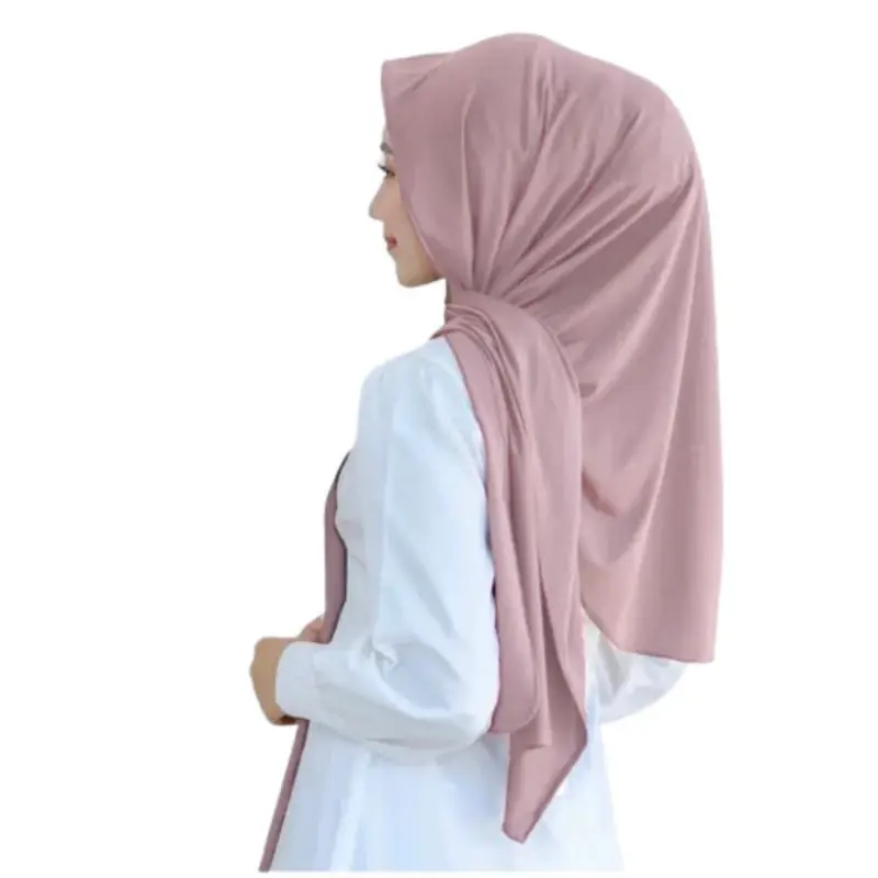 Pashmina Oval Inner 2In1 /  Pashmina Instan Jersey Menutup Leher / Pastan Dewasa 4