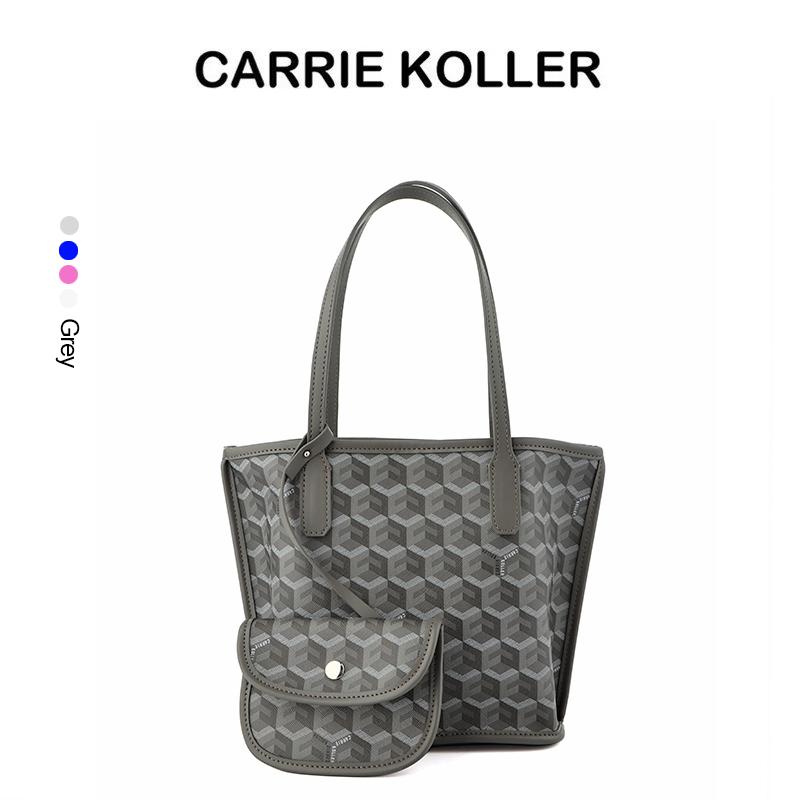 【CARRIEKOLLER】Tas Wanita Tote Bags Large Capacity Fashion Printed Shoulder Bags