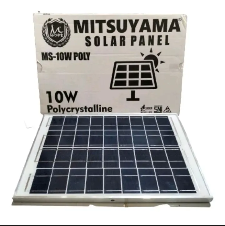 SOLAR PANEL 10wp POLY CRYSTALLINE SOLAR CELL PANEL SURYA 10 WATT POLY Power