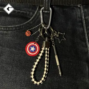 GoeMerch° Keychain Skena Star Marvel Ganci| Keychain| Gantungan Kunci