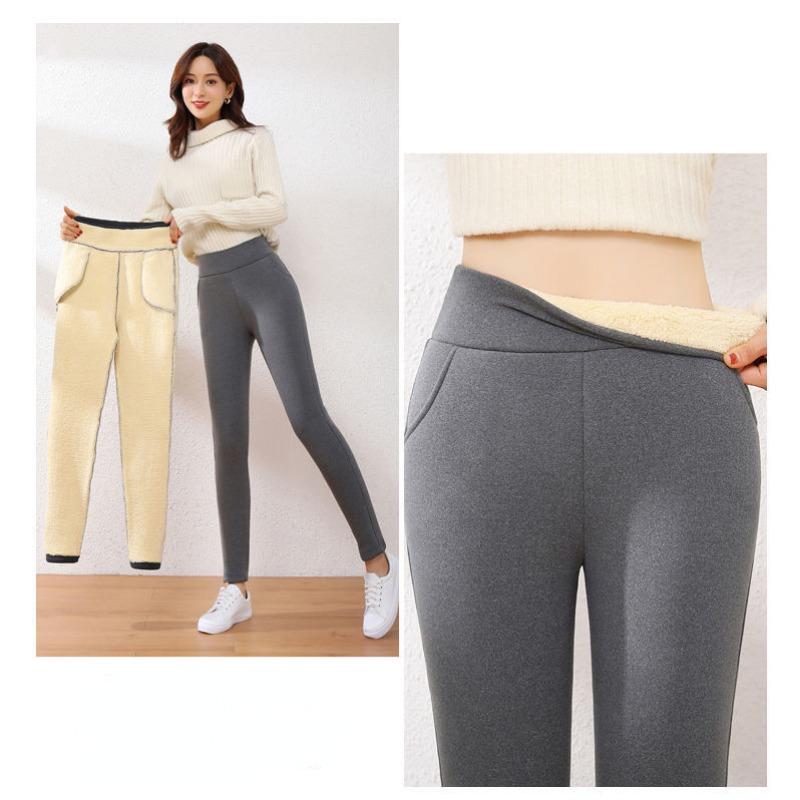 Product Introduction of Quần Legging Da Cừu Dày Cho Nữ, Quần Lông Cừu Cực Dày Vào Mùa Đông Và Bên Ngoài Để Mặc Quần Chân Ấm Áp 14