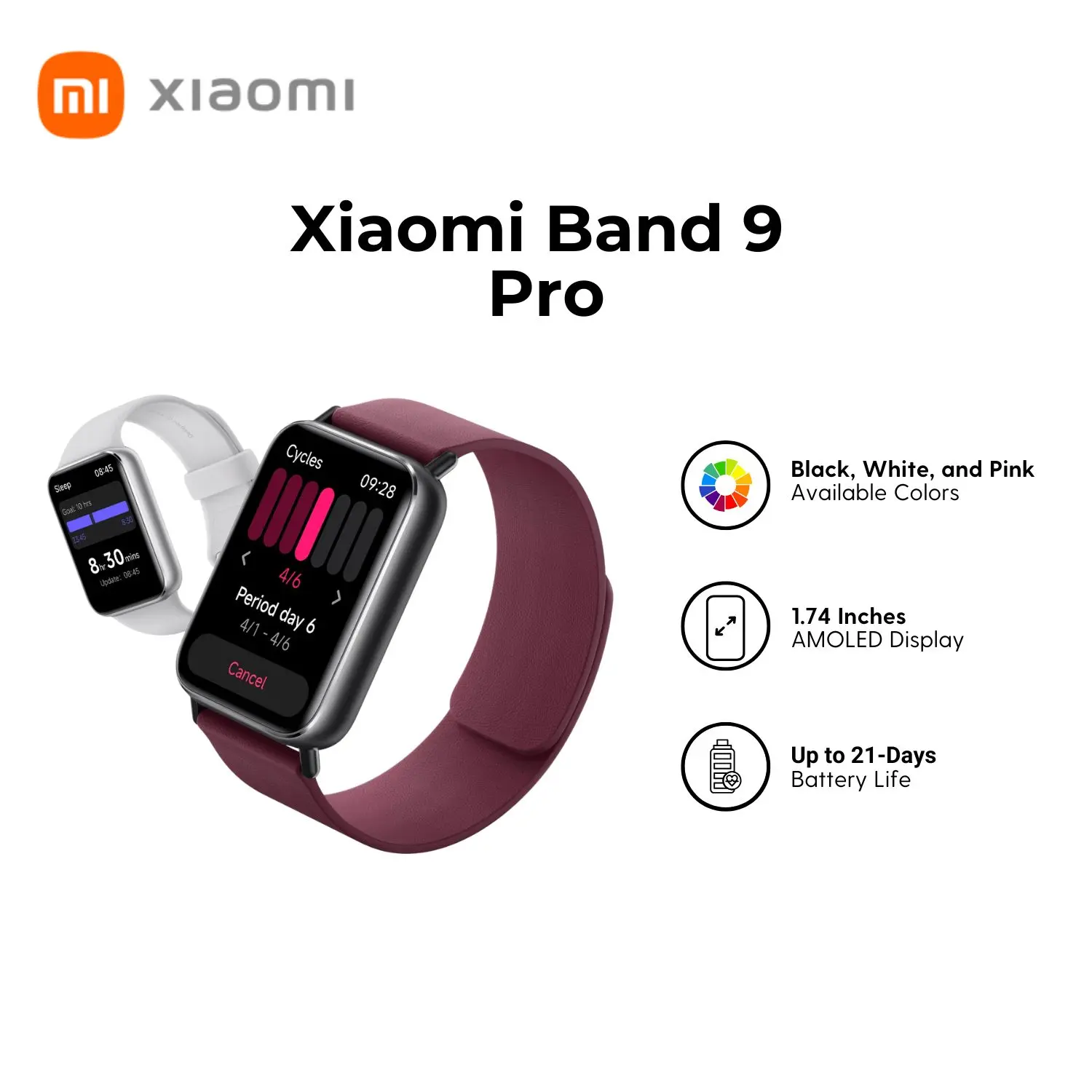 Xiaomi Band 9 Pro | Your style, your pace Wearable Watches Device