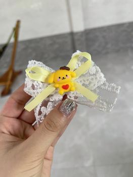 Product Review of Kẹp Tóc Bướm Ren, Dành Cho Bé Gái, Đồ Trang Sức Đầu Ngọt Ngào Kẹp Tóc Sanrio, Buộc Tóc Đuôi Ngựa Đôi, Đồ Trang Trí Tóc Voi Cua from N**c T**n 🇻**🇷 0