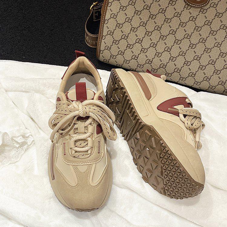 Zealo.Shoes 343 Sepatu Sneakers Wanita Fashion Shoes Sport Shoes Sepatu Kets Karet Tali Casual Olahraga Cewek Kasual 7