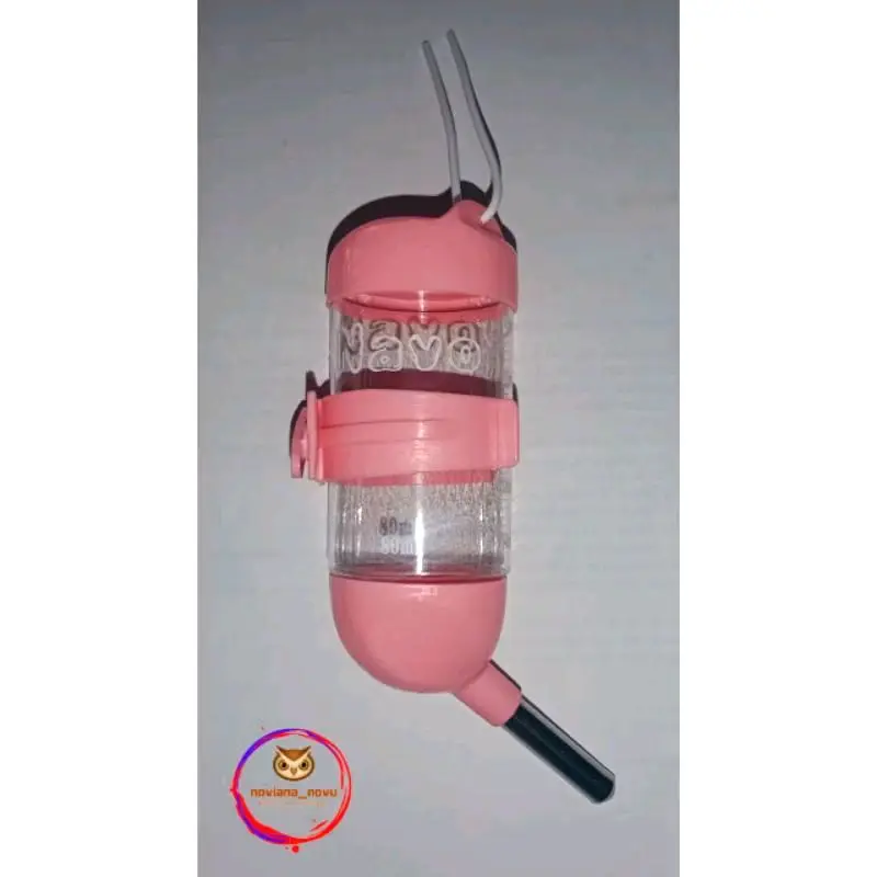 BOTOL MINUM HAMSTER 80ML DOT GOTRI HEWAN PENGERAT KELINCI MARMUT LANDAK SUGAR GLIDDER