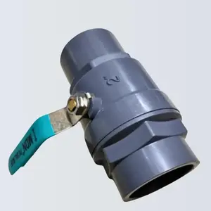 Ball Valve Handle Stainless 2" inch dim gagang besi stainless MDN as kuningan pipa air PVC