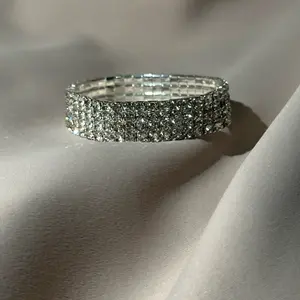 Four row bracelet diamond women