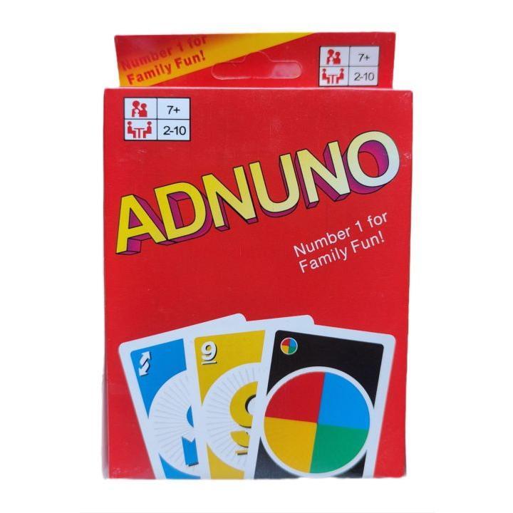 ADNUNO Kartu UNO Card Game 2 Pack Set - Shop | Tokopedia