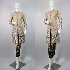 Kebaya Tunik Sanghai kombinasi Payet / Kebaya Tille Payet / Kebaya Modern / Kebaya Pesta Kondangan Wanita
