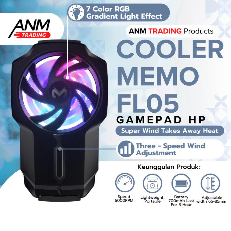 Product Introduction of FL05 Cooler Handphone FL05 / Pendingin HP FL05 / Gaming Fan 35