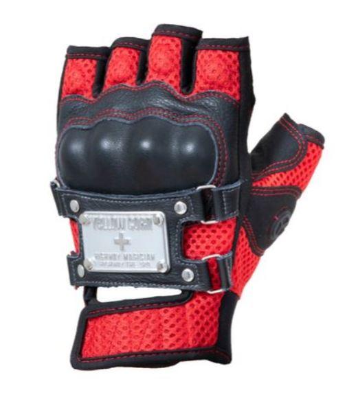 Gambar YELLOW CORN YG-305S RED | SARUNG TANGAN MOTOR | SHORT GLOVE | HALF FINGER GLOVE dari GARAGE 57 Kota Administrasi Jakarta Pusat Tokopedia