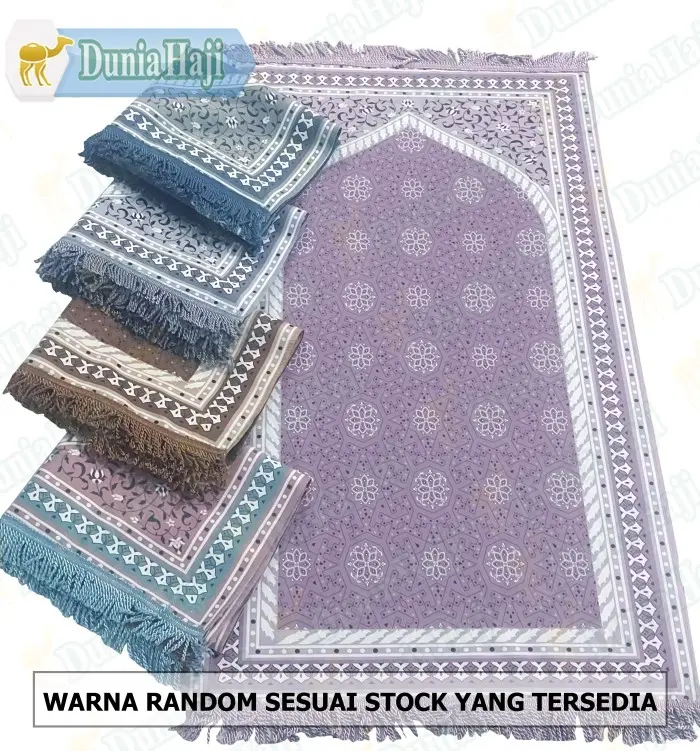 C☎G9 Sajadah Suede Besar Motif Sajadah Halus Lembut Turki Premium Turkey D➸6E